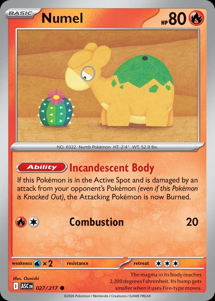 Numel - Ascended Heroes - 027/217 - card