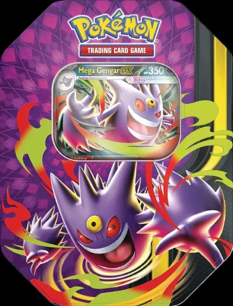 Mega Moonlit Tin [Mega Gengar ex] - Miscellaneous Cards & Products - sealed product