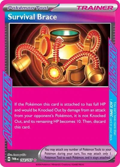 Survival Brace - Twilight Masquerade - 164/167 - Holofoil - card