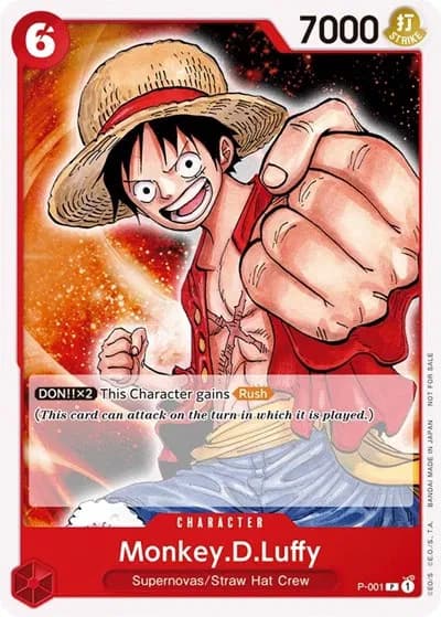 Monkey.D.Luffy (Promotion Pack 2022) - One Piece Promotion Cards - P-001 - card