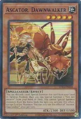 Ascator, Dawnwalker (Blue) - Legendary Duelists: Season 3 - LDS3-EN050 - 1st Edition - card