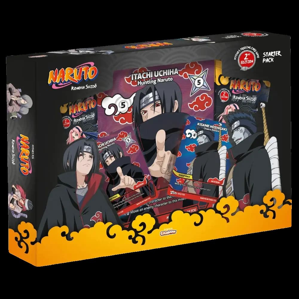 Naruto Mythos TCG | 2nd Edition Starter Pack: Itachi & Kisame - Konoha Shido - 2nd Edition - Starter Pack: Itachi & Kisame - sealed product