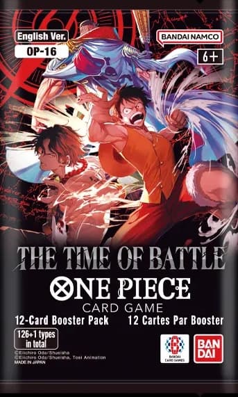 One Piece OP-16: The Time of Battle Booster Pack (English) - Booster Pack - sealed product