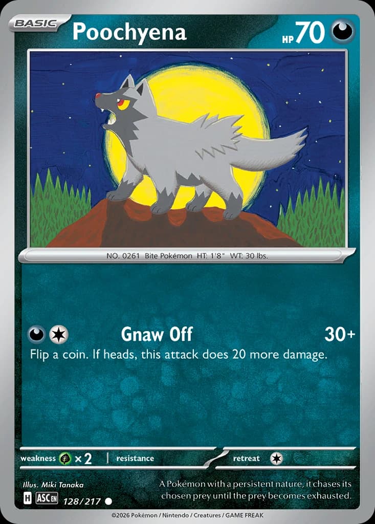 Poochyena - Ascended Heroes - 128/217 - card