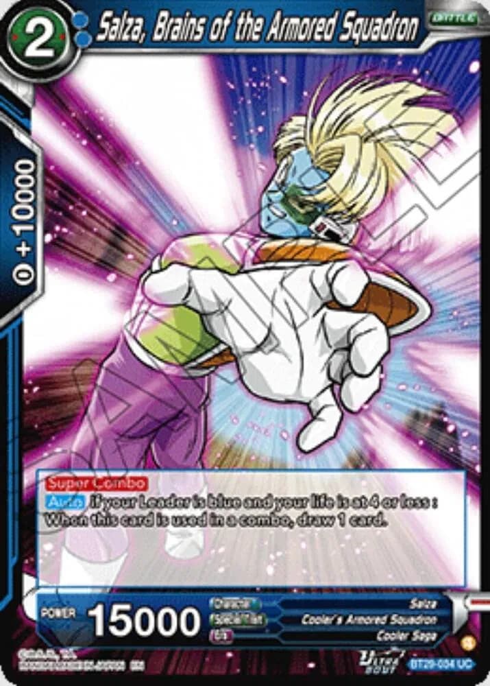Salza, Brains of the Armored Squadron - Fearsome Rivals - BT29-034 - card