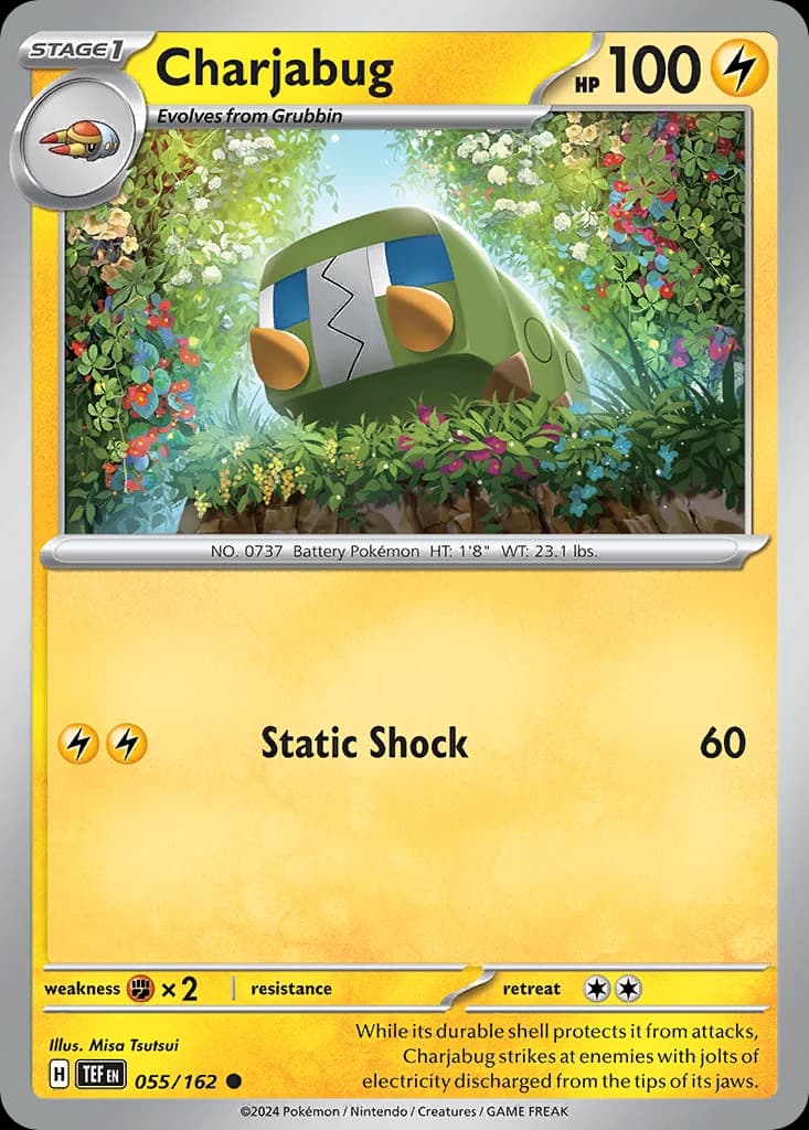 Charjabug - Temporal Forces - 055/162 - card