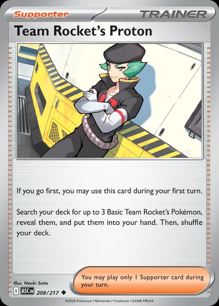 Team Rocket's Proton - Ascended Heroes - 208/217 - card