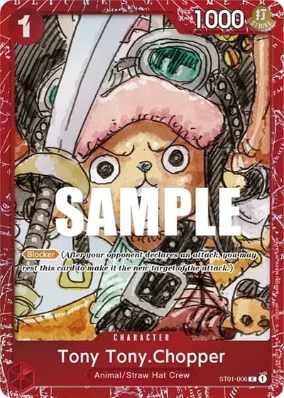Tony Tony.Chopper (Premium Card Collection -ONE PIECE FILM RED Edition-) - One Piece Promotion Cards - ST01-006 - Foil - card