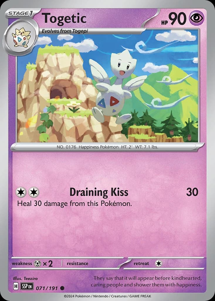 Togetic - Surging Sparks - 071/191 - card
