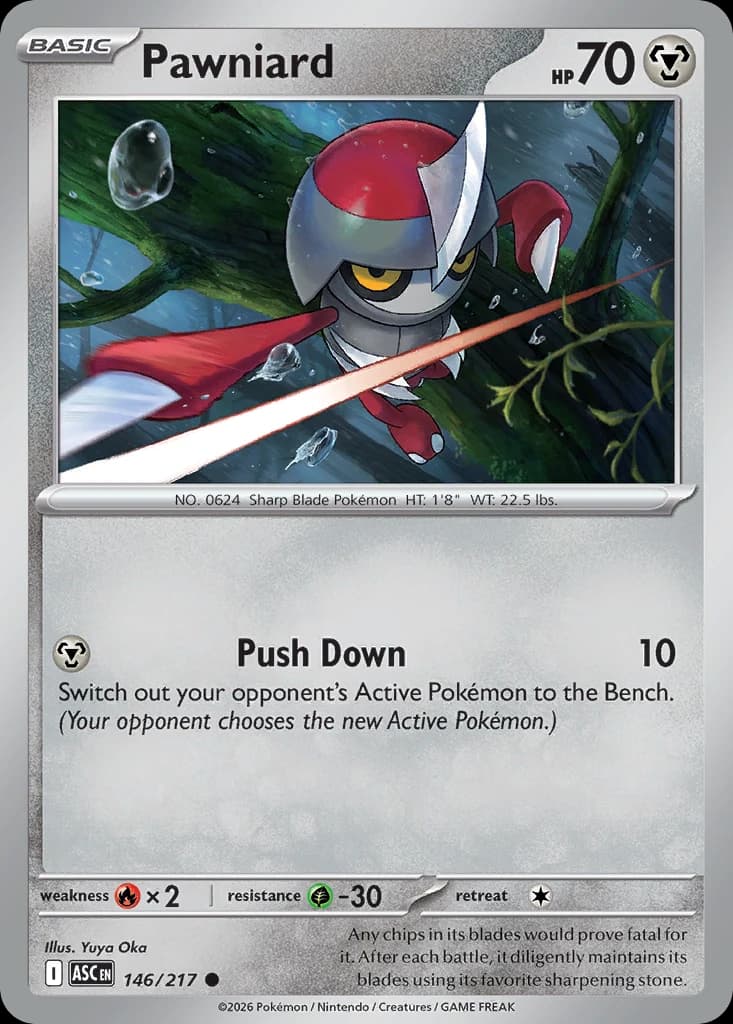 Pawniard - Ascended Heroes - 146/217 - card