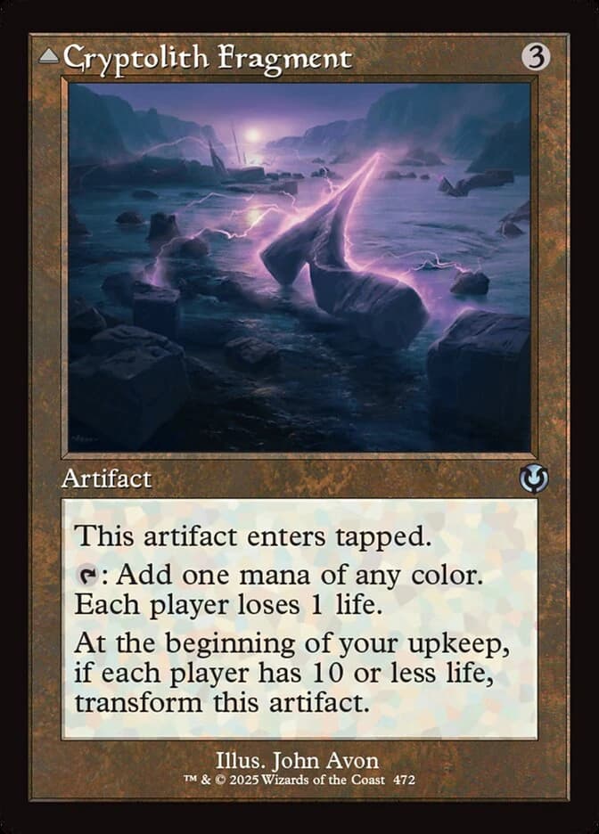 Cryptolith Fragment (Retro Frame) - Innistrad Remastered - 472 - Foil - card