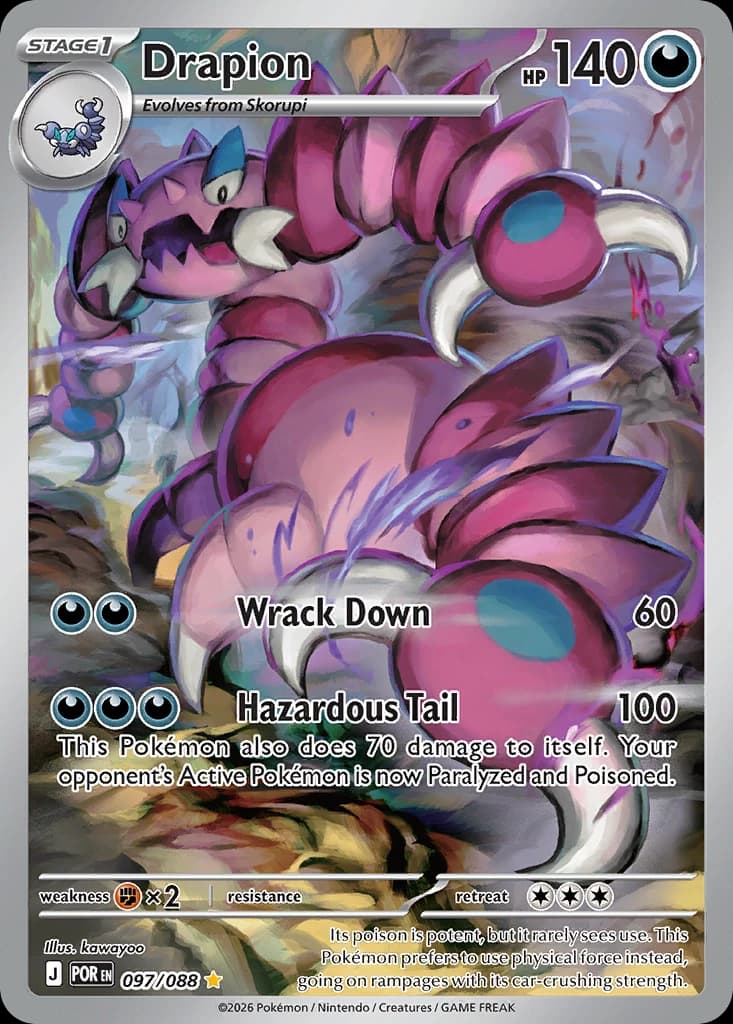 Drapion - Perfect Order - 097/088 - Holofoil - card
