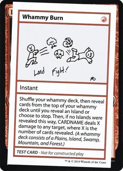 Whammy Burn (No PW Symbol) - Mystery Booster: Convention Edition Exclusives - card