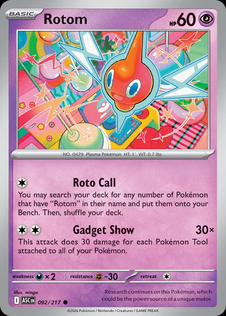 Rotom - Ascended Heroes - 092/217 - card