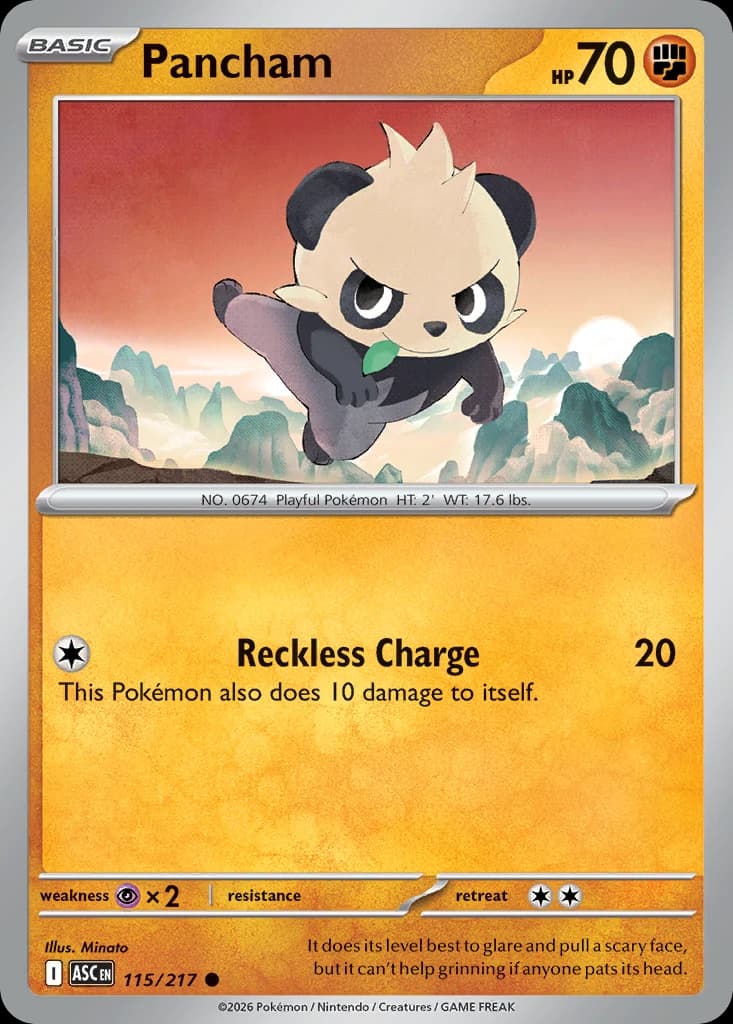 Pancham - Ascended Heroes - 115/217 - card