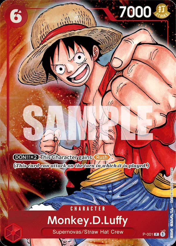 Monkey.D.Luffy (Premium Card Collection -BANDAI CARD GAMES Fest. 23-24 Edition-) - One Piece Promotion Cards - P-001 - Foil - card