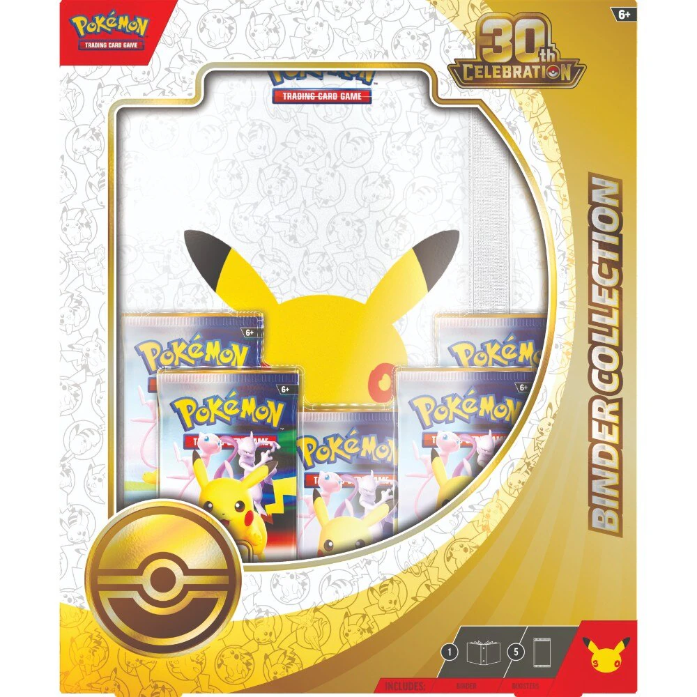 Pokemon TCG 30th Celebration Binder Collection, English packaging