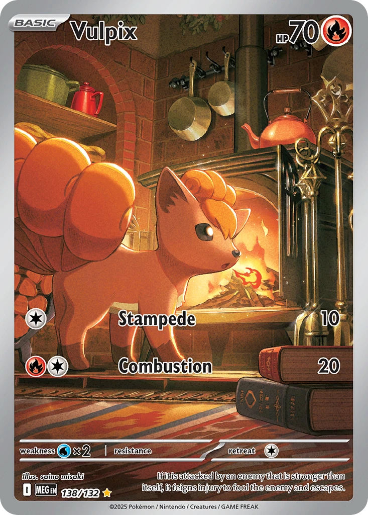 Vulpix - Mega Evolution - 138/132 - Holofoil - card