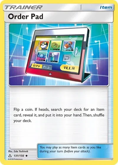 Order Pad - Ultra Prism - 131/156 - card