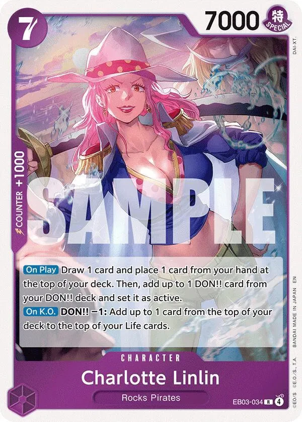 Charlotte Linlin - Extra Booster: One Piece Heroine's Edition - EB03-034 - Foil - card