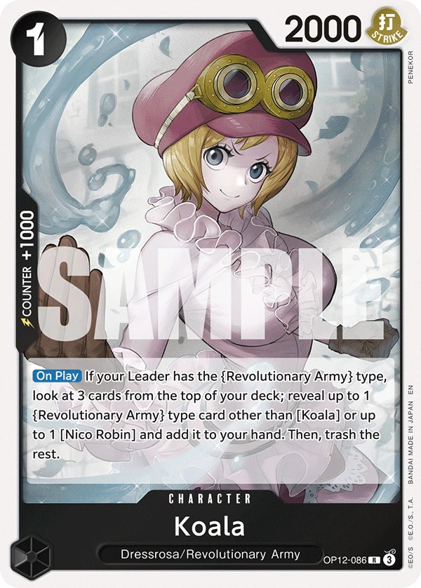 Koala (086) - Legacy of the Master - OP12-086 - Foil - card