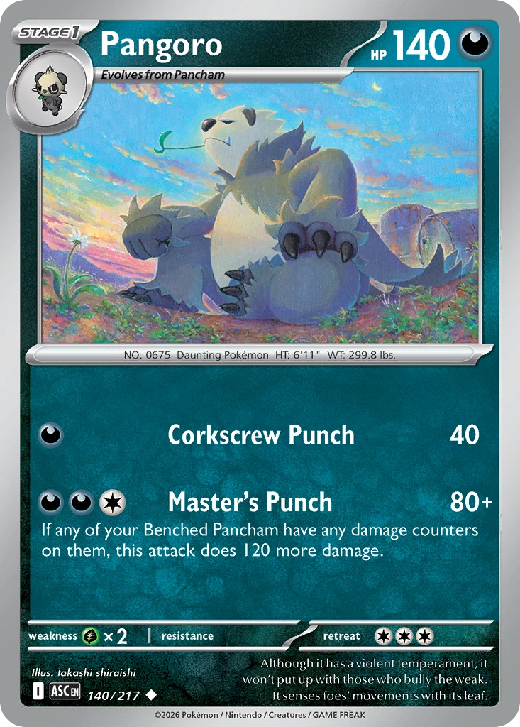 Pangoro - Ascended Heroes - 140/217 - card