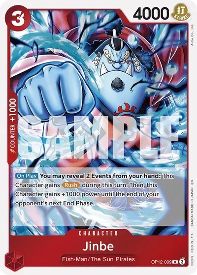 Jinbe - Legacy of the Master - OP12-009 - Foil - card