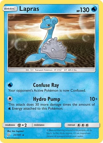 Lapras - Team Up - 31 - card