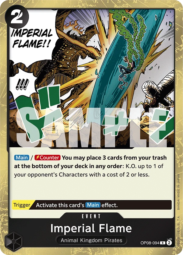 Imperial Flame - Two Legends - OP08-094 - Foil - card
