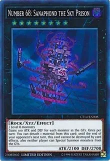 Number 68: Sanaphond the Sky Prison - 2017 Mega-Tins - CT14-EN008 - Limited - card