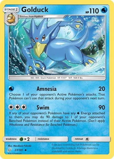 Golduck - Team Up - 27 - card