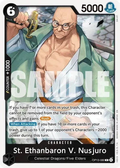 St. Ethanbaron V. Nusjuro - Carrying On His Will - OP13-080 - Foil - card