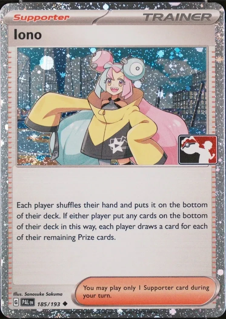 Iono - Prize Pack Series One - 185/193 - card