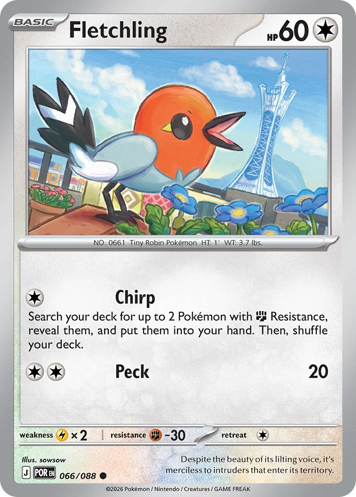 Fletchling - Perfect Order - 066/088 - card