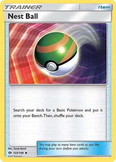 Nest Ball - Sun & Moon Base Set - 123 - card