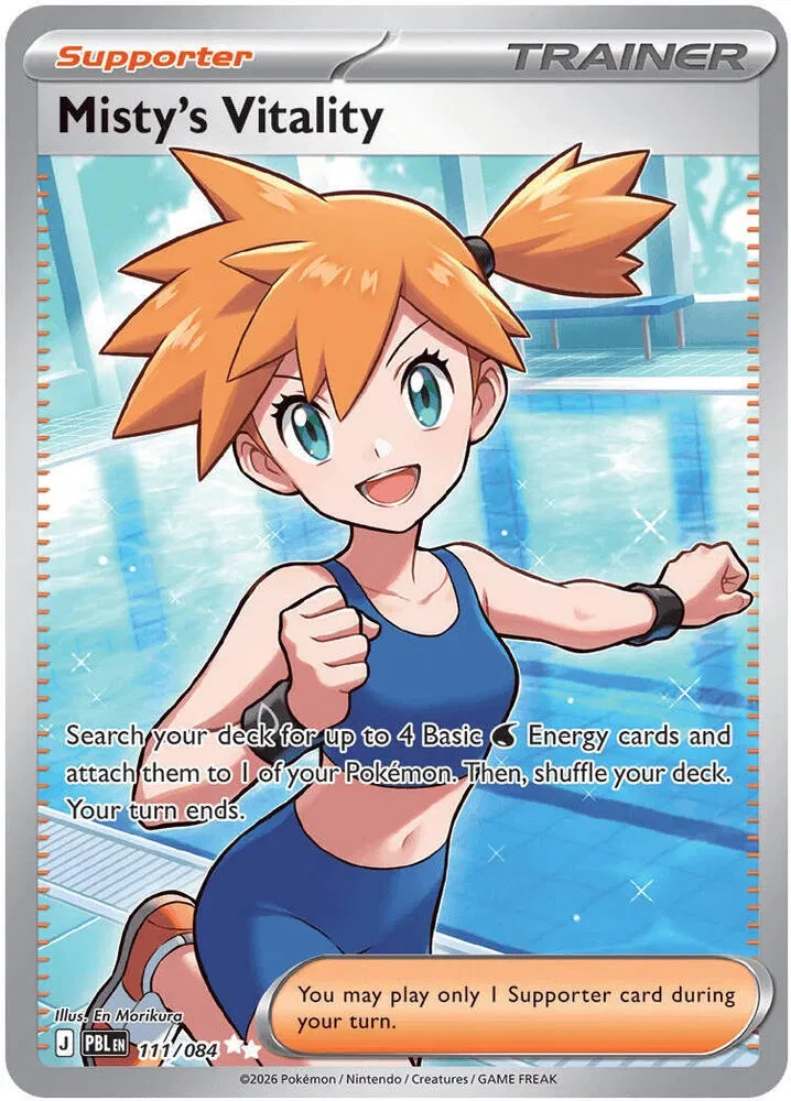 Misty's Vitality - Pitch Black - 111/084 - Holofoil - card