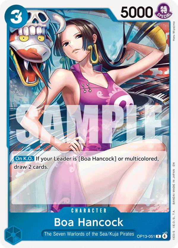 Boa Hancock - Carrying On His Will - OP13-051 - Foil - card