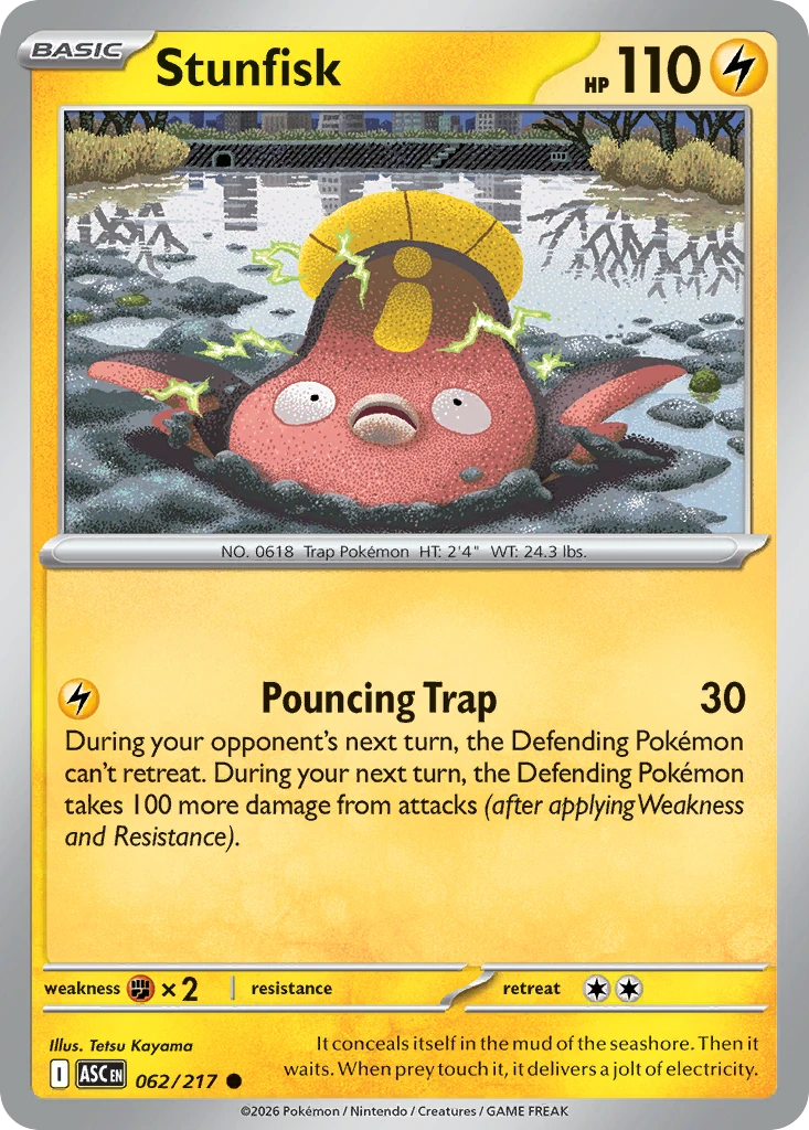 Stunfisk - Ascended Heroes - 062/217 - card