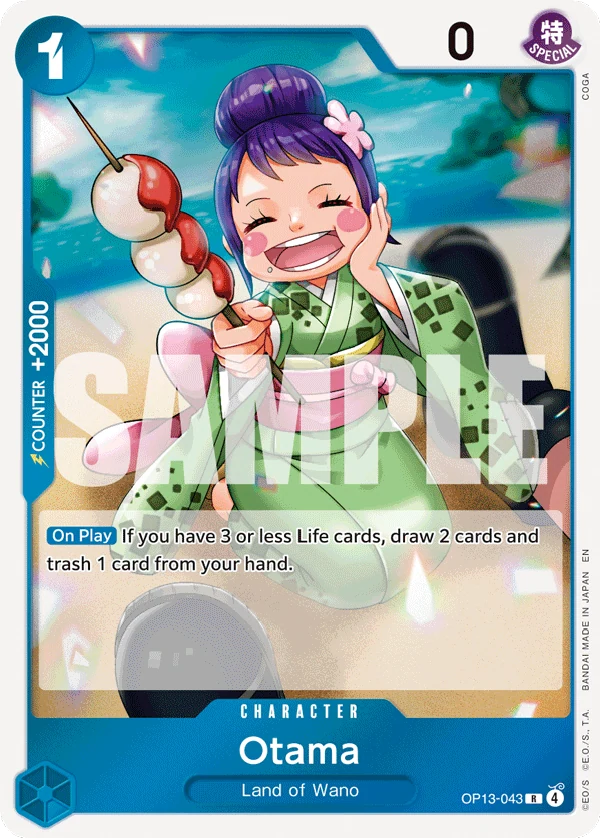 Otama - Carrying On His Will - OP13-043 - Foil - card
