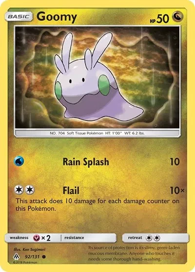 Goomy (92) - Forbidden Light - Reverse Holofoil - card