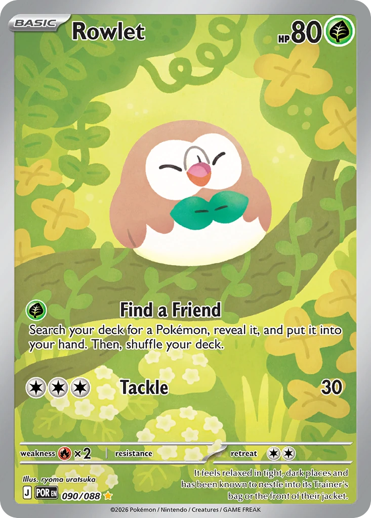 Rowlet - Perfect Order - 090/088 - Holofoil - card