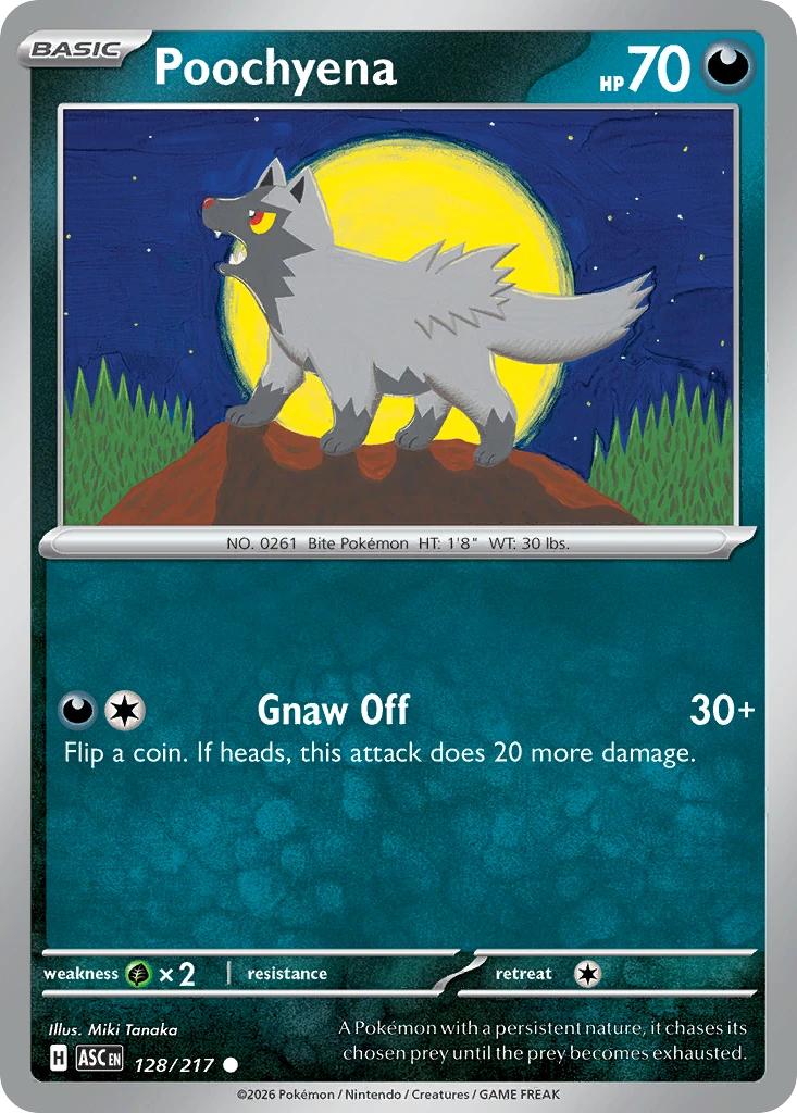 Poochyena - Ascended Heroes - 128/217 - card