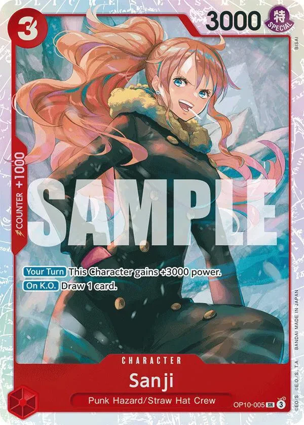 Sanji - Royal Blood - OP10-005 - Foil - card