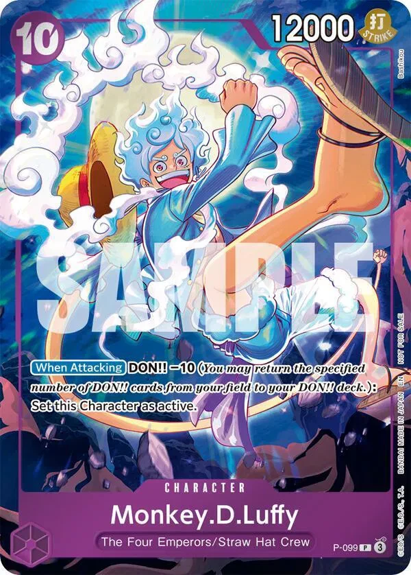 Monkey.D.Luffy (Event Pack Vol. 8) - One Piece Promotion Cards - P-099 - Foil - card