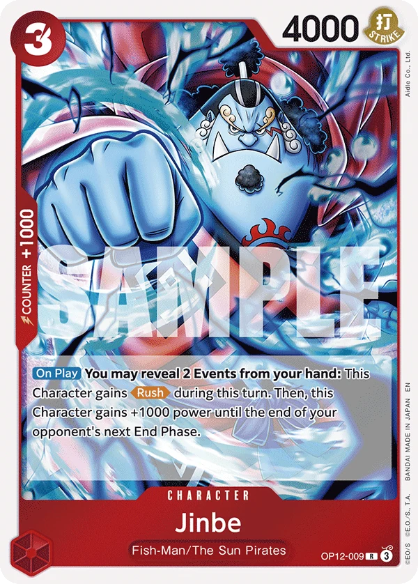 Jinbe - Legacy of the Master - OP12-009 - Foil - card