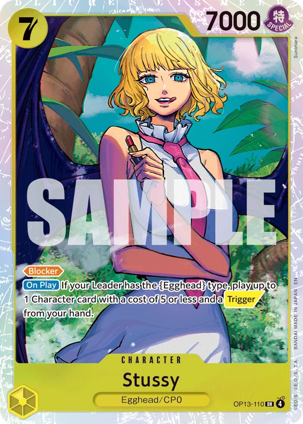 Stussy - Carrying On His Will - OP13-110 - Foil - card