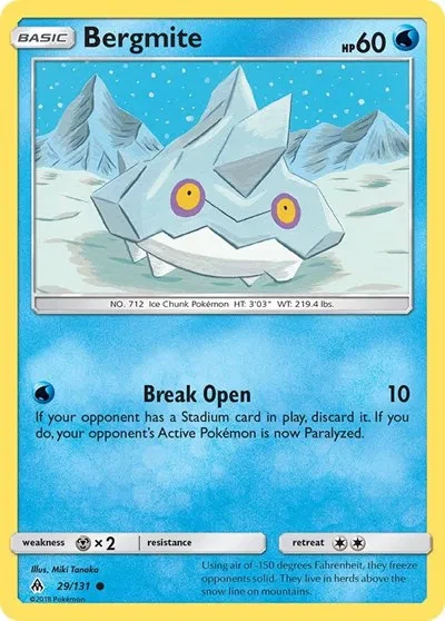 Bergmite - Forbidden Light - 29 - card