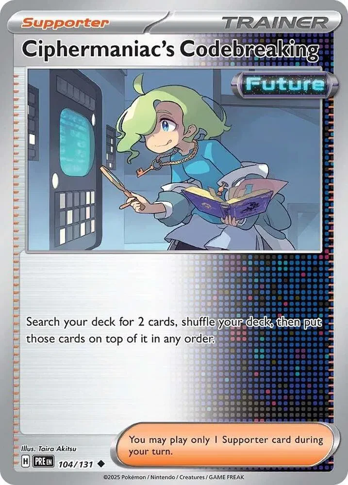 Ciphermaniac's Codebreaking - Prismatic Evolutions - 104/131 - card