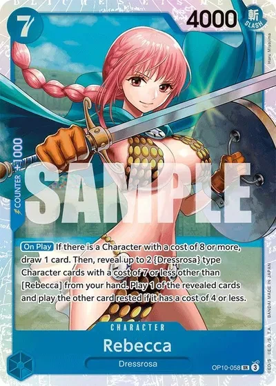 Rebecca - Royal Blood - OP10-058 - Foil - card