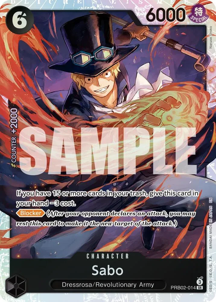 Sabo - Premium Booster -The Best- Vol. 2 - PRB02-014 - Foil - card